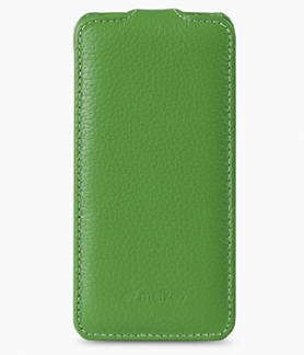 Чехол кожаный Melkco для Samsung Galaxy S5 зеленый