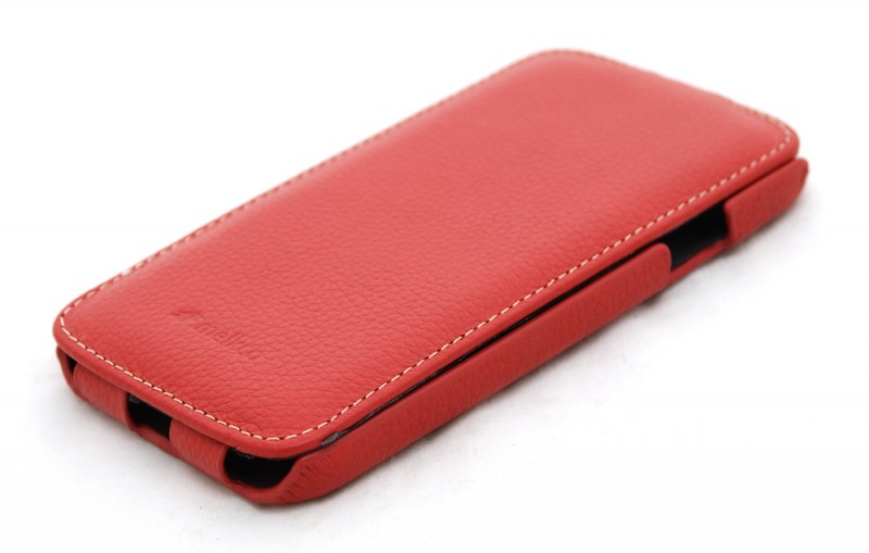 Чехол кожаный Melkco Jacka Type для Samsung Galaxy S4 i9500 красный