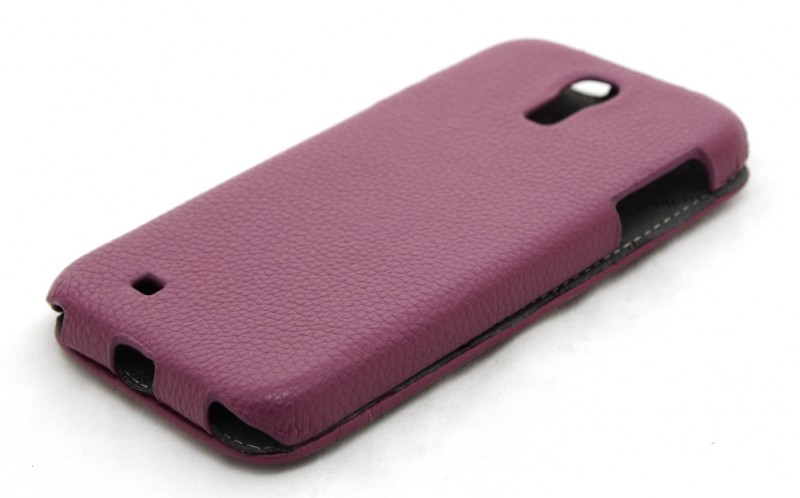 Чехол кожаный Melkco Jacka Type для Samsung Galaxy S4 i9500 фиолетовый